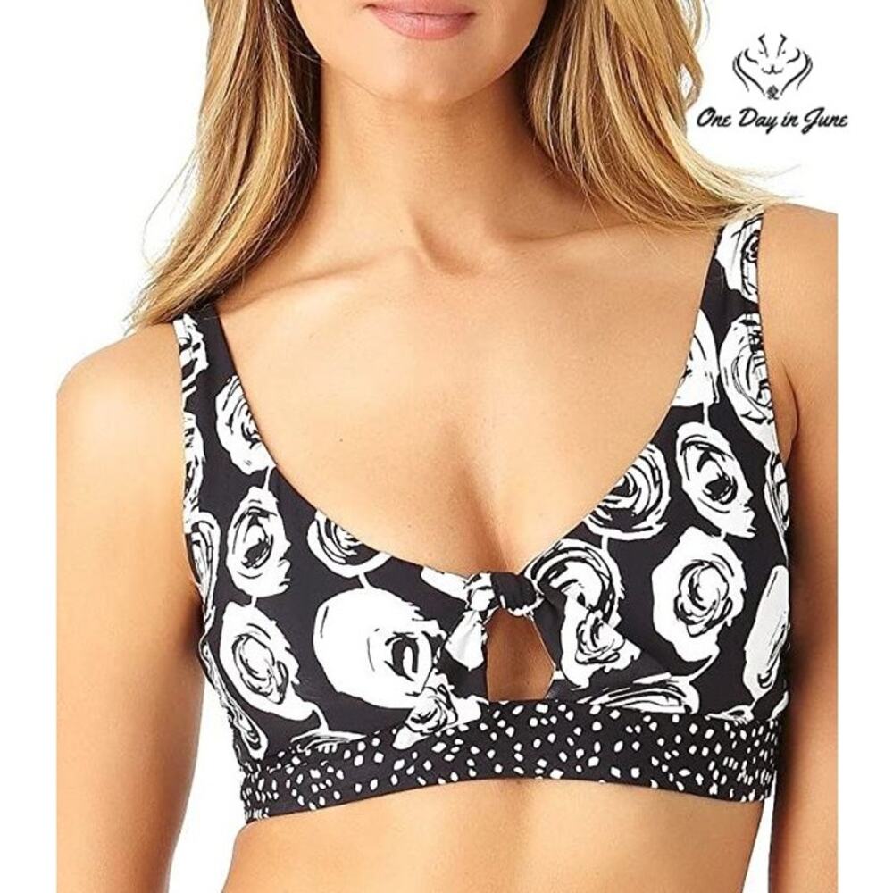Anne Cole Bralette Bikini Top Swimwear Size XS